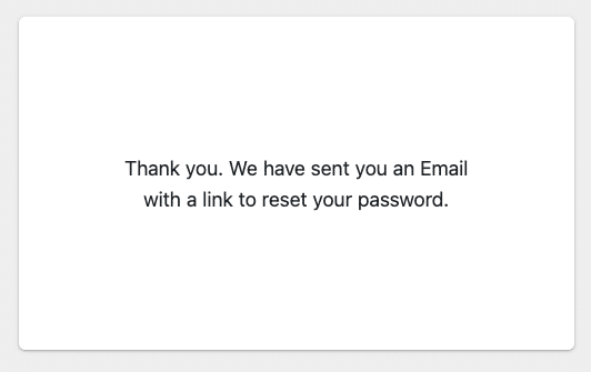 OpenCelium Release 4.8 - Passwort Reset Benachrichtigung