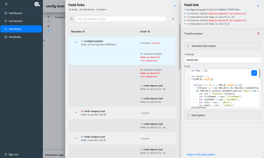 opencelium-release-5-2-feldreferenzen OpenCelium 5.0 Release: Der neue Workflow-Editor