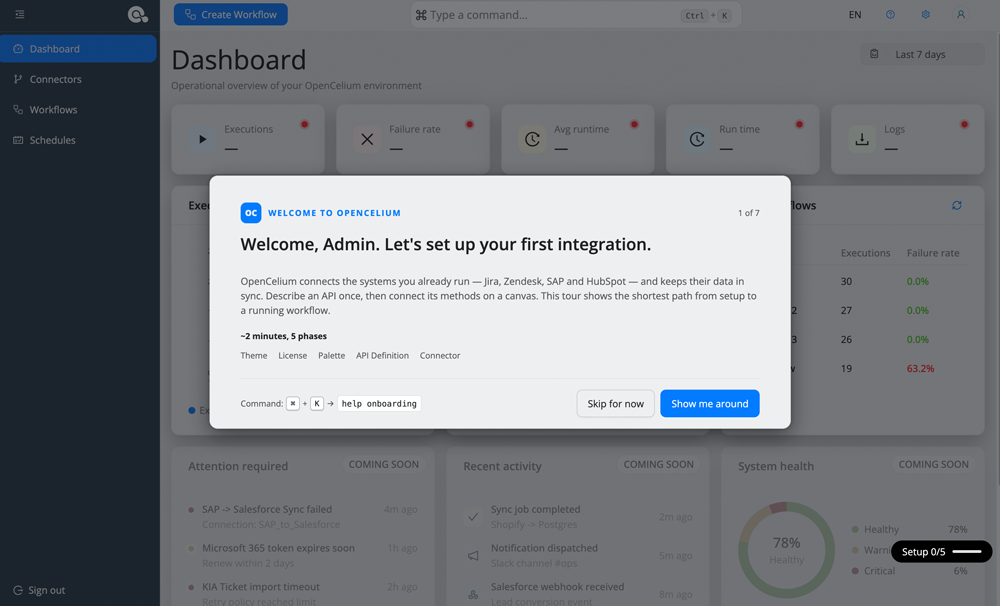 opencelium-release-5-2-onboarding-tour OpenCelium 5.0 Release: Der neue Workflow-Editor